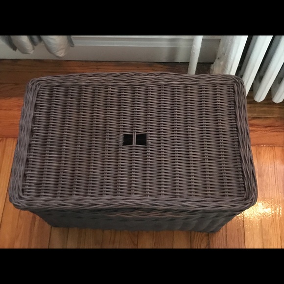 Pottery Barn Storage & Organization Pottery Barn Dark Brown Wicker